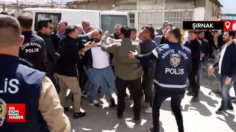 Şırnak'ta provokasyon! DEM Partililer, güvenlik güçlerine hakaret etti