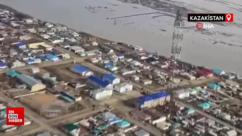 Kazakistan’da sel: 20 bölgede acil durum