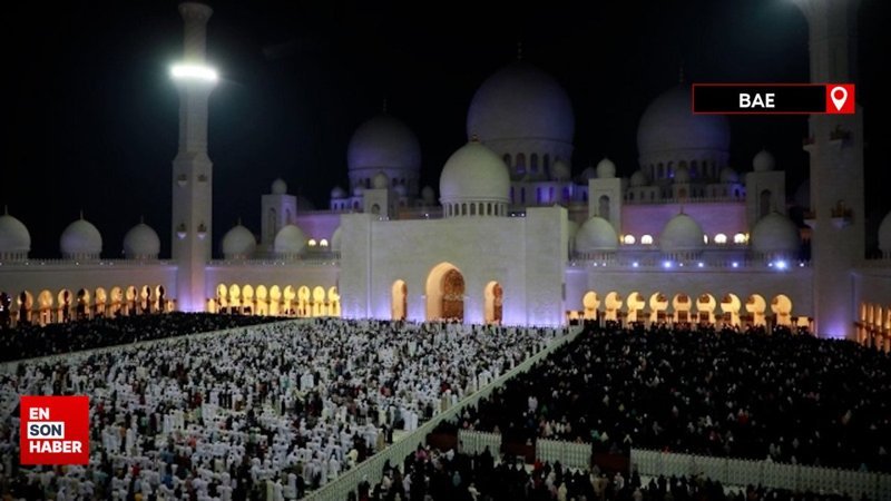 Birleşik Arap Emirlikleri'nde Kadir Gecesi idrak edildi