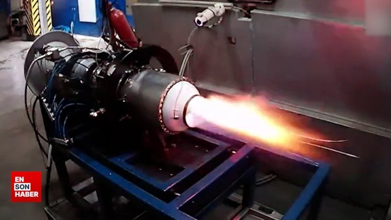 Yerli füze motoru KTJ-3700 ateşlendi