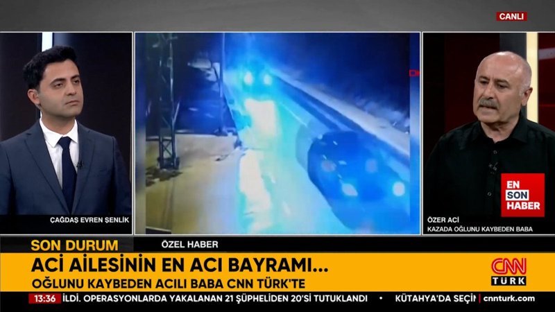 Eylem Tok'un oğlunun karıştığı kazada acılı baba konuştu