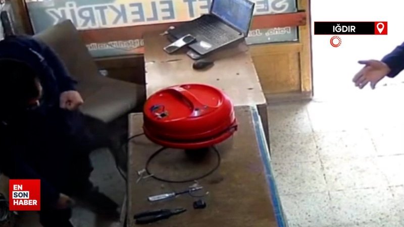 Iğdır'da çalışmayan elektrikli süpürgenin içinden 15 tane fare çıktı