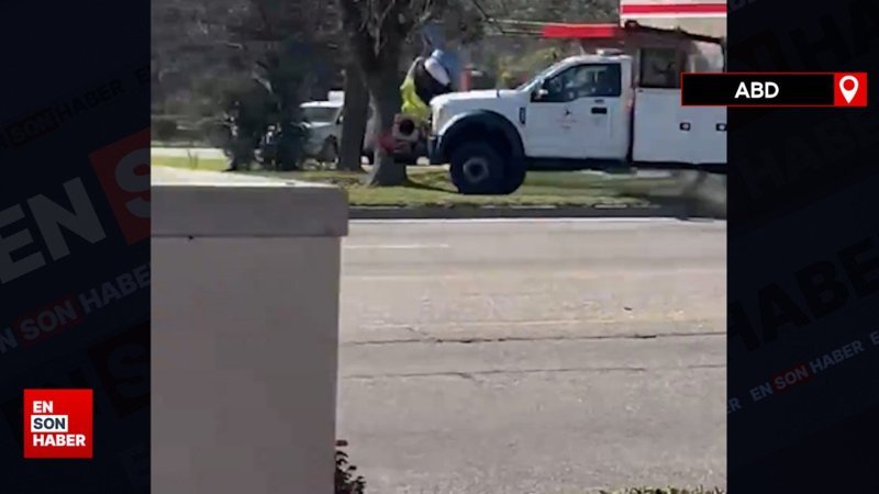ABD'de araba hırsızını durduramayan adam ezildi