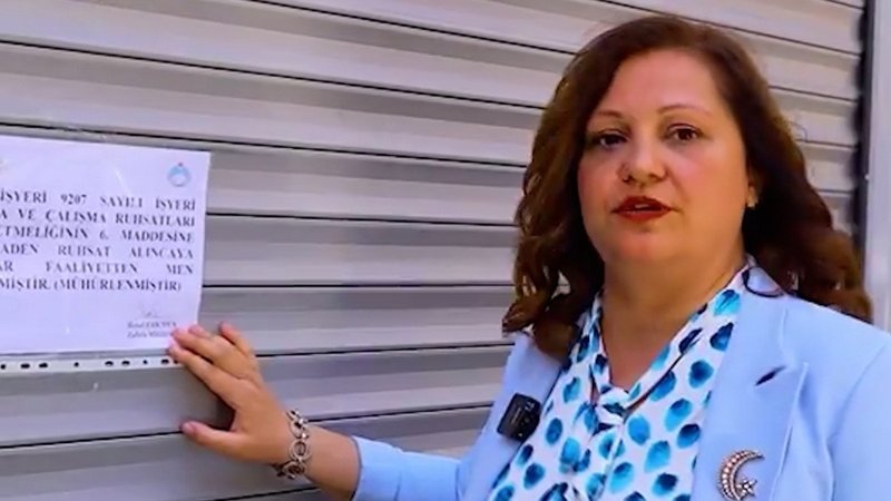 Afyonkarahisar Belediyesi Suriyelilere ait iş yerlerini mühürledi