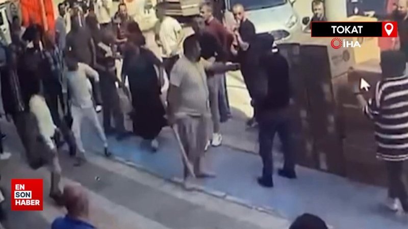 Tokat'ta park kavgasında kadın sürücüyü hastanelik ettiler