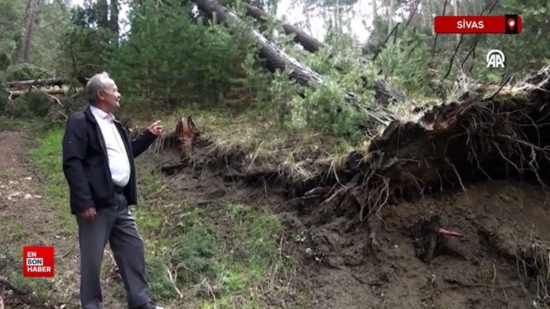 Sivas'ta hortum etkili oldu