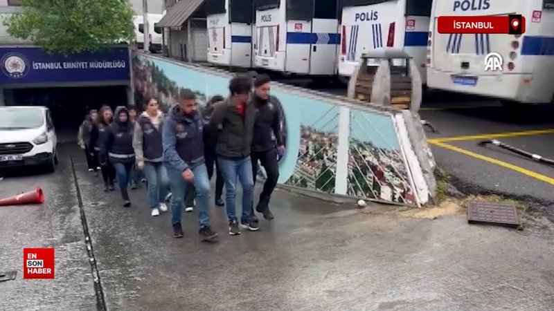 1 Mayıs gösterilerinde polise saldıran 65 kişi adliyede