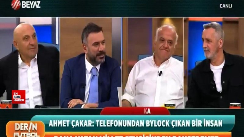 Sinan Engin canlı yayında düştü