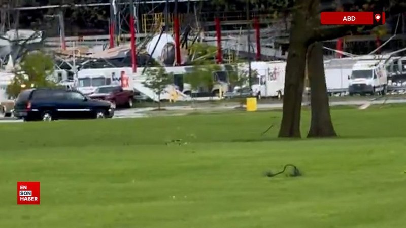 ABD'de hortum, depoyu çökertti