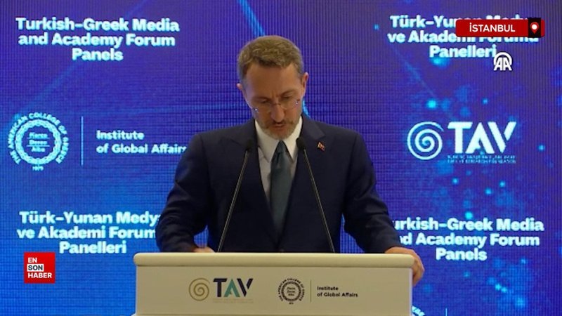 Fahrettin Altun'dan Yunanistan'a: Sorunları aracısız çözelim