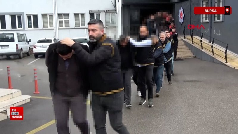 Bursa merkezli 3 ilde tefecilik operasyonu