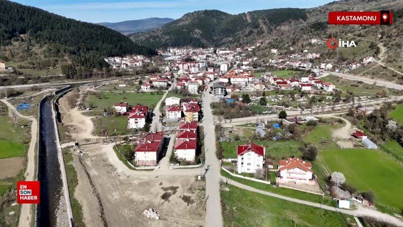 Kastamonu’da sel felaketinden etkilenen Azdavay ilçesi doğalgaza kavuşuyor