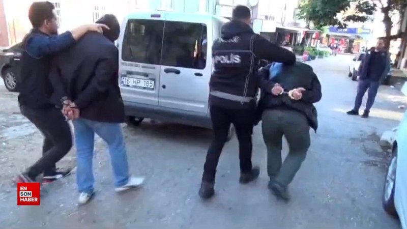 13 ilde Mahzen-46 Operasyonu: 3 ayrı çete çökertildi