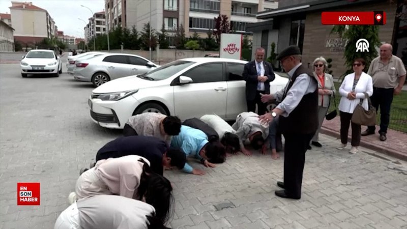 Konyalı Kore gazisine Seul'den ziyaretçi sürprizi