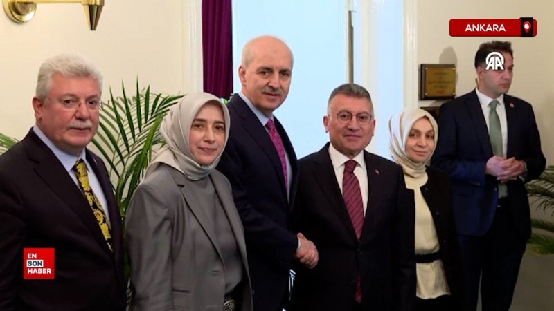 TBMM Başkanı Kurtulmuş, AK Parti TBMM Grubu'nu ziyaret etti