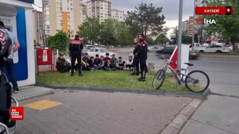 Kayseri'de 11 kaçak göçmen Yunus Timleri’ne yakalandı