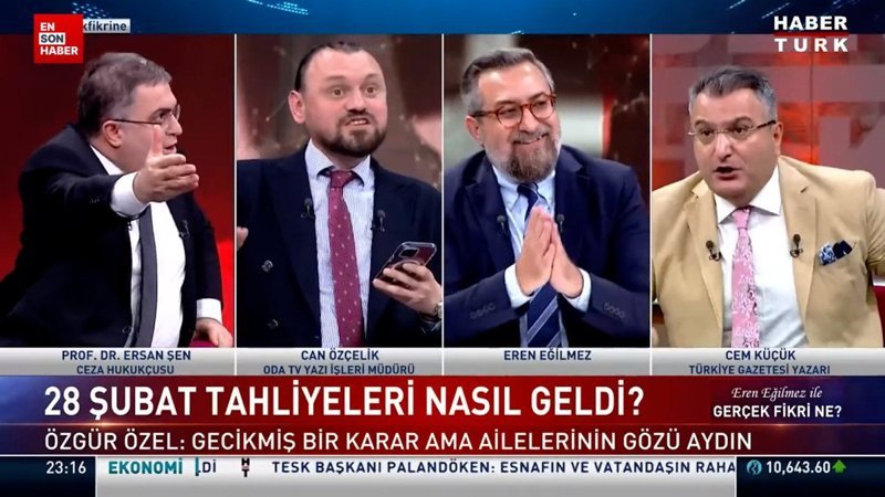 Habertürk canlı yayınında 28 Şubat darbe mi tartışması