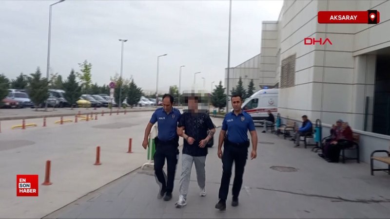 Aksaray’da kaldırımda yürürken darbedildi, yoğun bakıma alındı