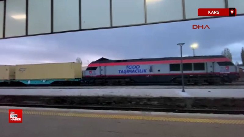 Bakü- Tiflis- Kars Demiryolu Hattı’nda yük taşımacılığı yeniden başladı