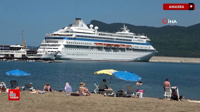 Rusların yeni gözdesi Amasra: Kruvaziyerler art arda yanaşıyor