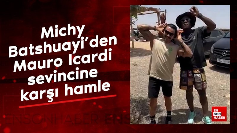 Michy Batshuayi'den Mauro Icardi sevincine karşı hamle