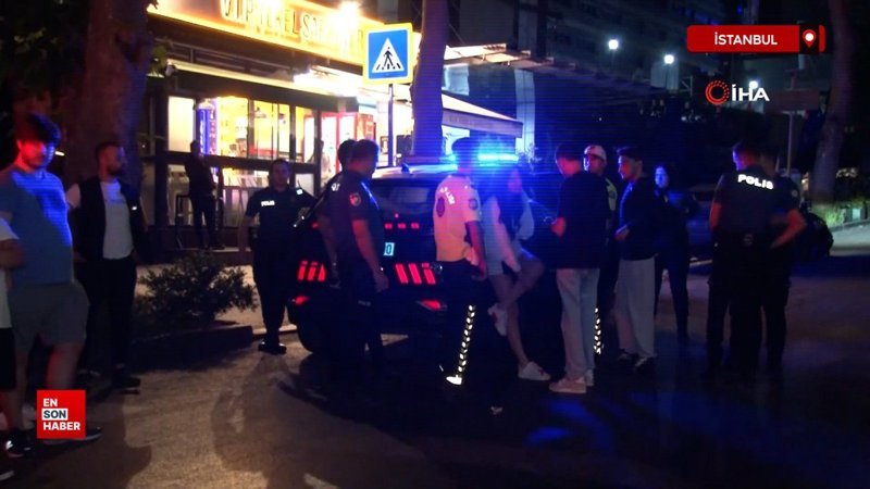 Şişli’de ters yöne giren alkollü sürücünün sokağı birbirine kattığı anlar kamerada