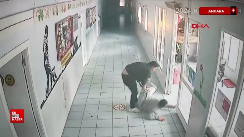 Ankara'da down sendromlu öğrenciye şiddet uygulayan öğretmen tutuklandı