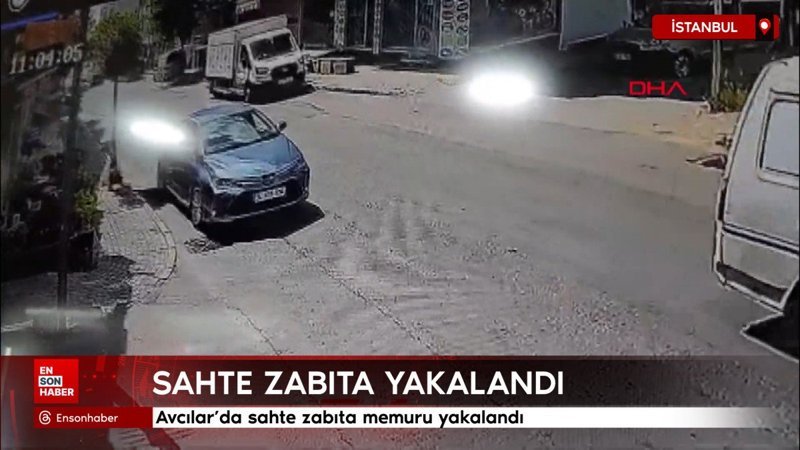 Avcılar'da sahte zabıta memuru yakalandı
