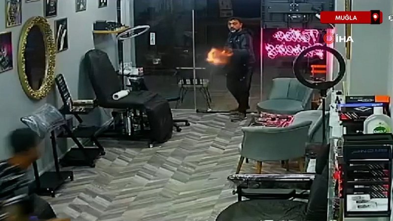 Marmaris’te dövme dükkanını basıp pompalı tüfekle 2 kişiyi yaraladı