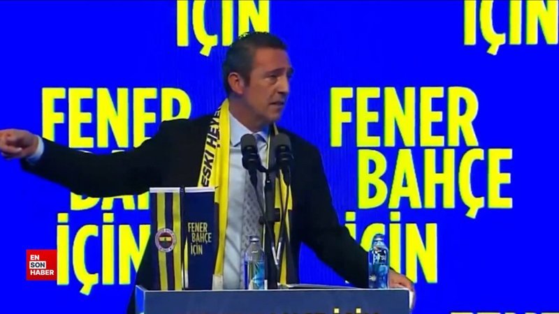 Ali Koç basın toplantısı düzenledi