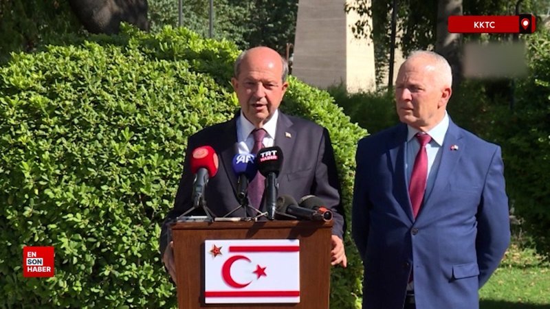 KKTC Cumhurbaşkanı Tatar: Müzakereler için ortak zemin yok, egemenliğimiz kabul edilmiyor