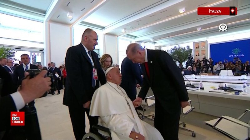 Cumhurbaşkanı Erdoğan G7 Liderler Zirvesine katıldı