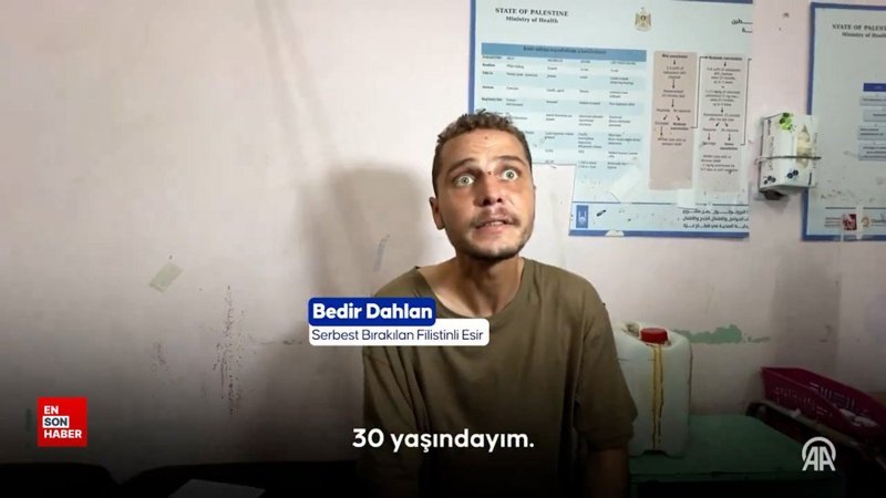 İsrail ordusu, Gazze'de alıkoyduğu 33 Filistinliyi serbest bıraktı http://