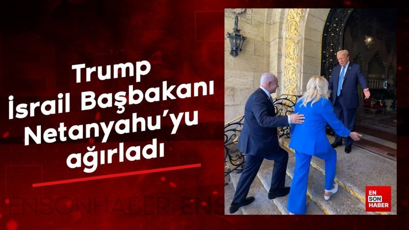 Trump, İsrail Başbakanı Netanyahu'yu ağırladı