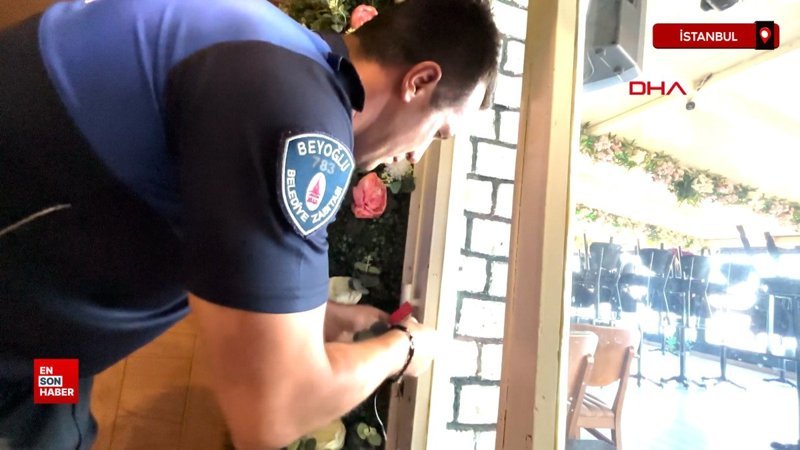 Cihangir'de kadınlara yönelik darp görüntüleri ile gündeme gelen mekan mühürlendi