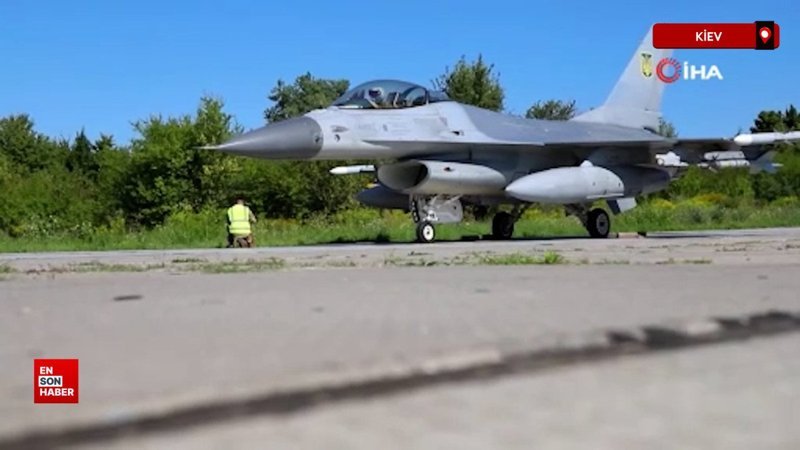 Vladimir Zelenskiy, F-16 savaş uçaklarının teslim edildiğini duyurdu