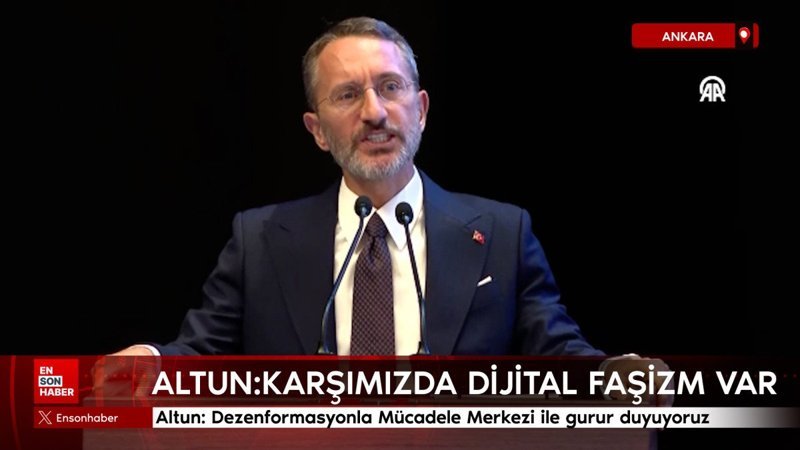 İletişim Başkanı Altun: Dezenformasyonla Mücadele Merkezi ile gurur duyuyoruz
