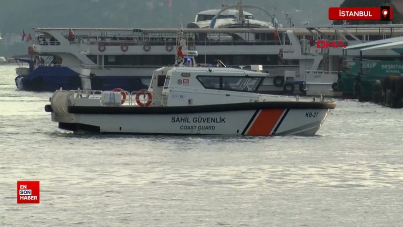 Üsküdar'da denize düşen kadını arama çalışmaları devam ediyor