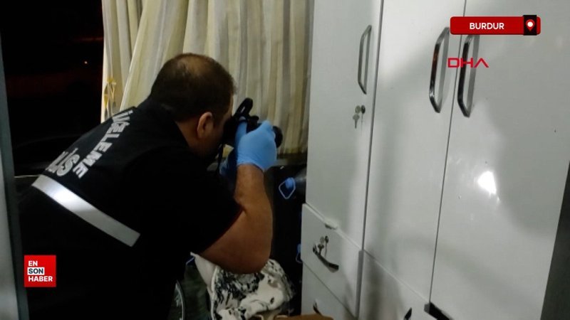 Burdur'da kavgada seken saçmalar balkonda oturan çifti yaraladı