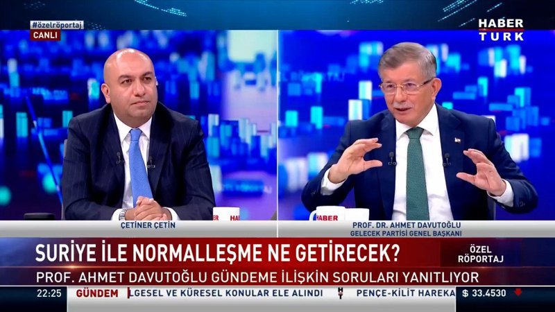 Ahmet Davutoğlu: PYD'nin sorumlusu Esad'dır