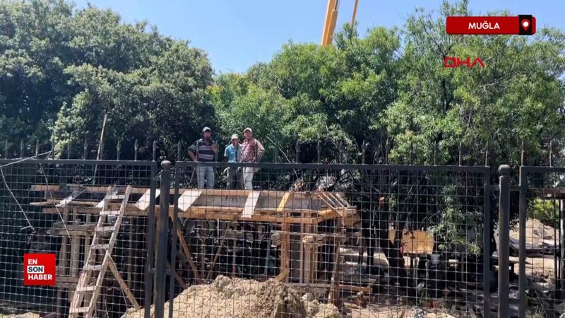 Bodrum'da inşaat yasağına uymayan 393 firmaya 806 bin lira ceza