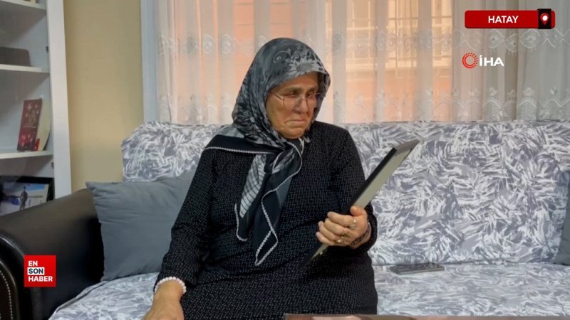 Hatay'da şehit annesi :Evladım askerliği çok sevdiği için şehit oldu