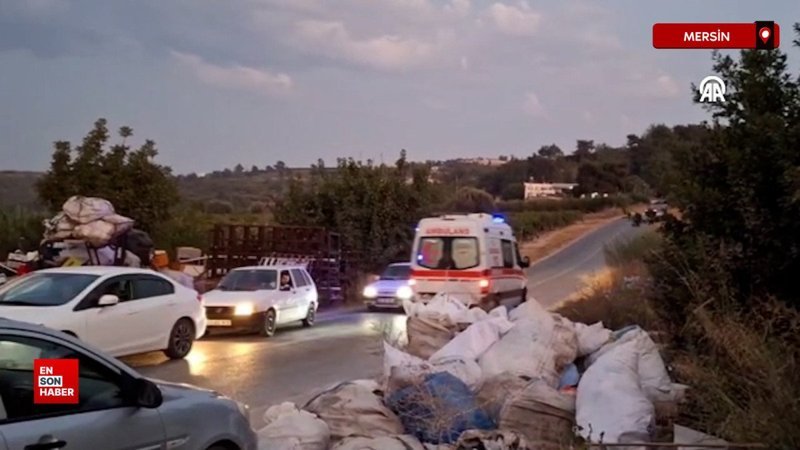 Mersin Tarsus ilçesinde iki grup arasında silahlı kavga çıktı