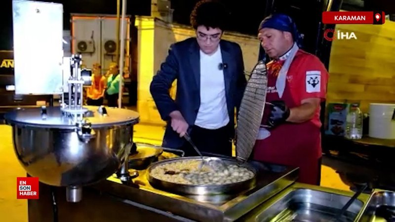 Karaman'da 20 yaşındaki genç Instagram açıldı diye lokma dağıttı