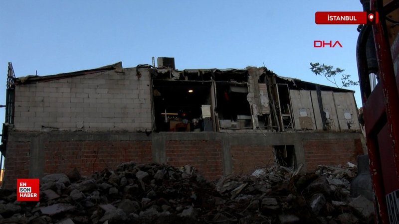İstanbul'da yıkım sırasında şaşırtan gerçek
