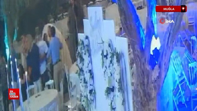 Muğla'da aralarında gelin ve damadın da bulunduğu düğünde kavga çıktı