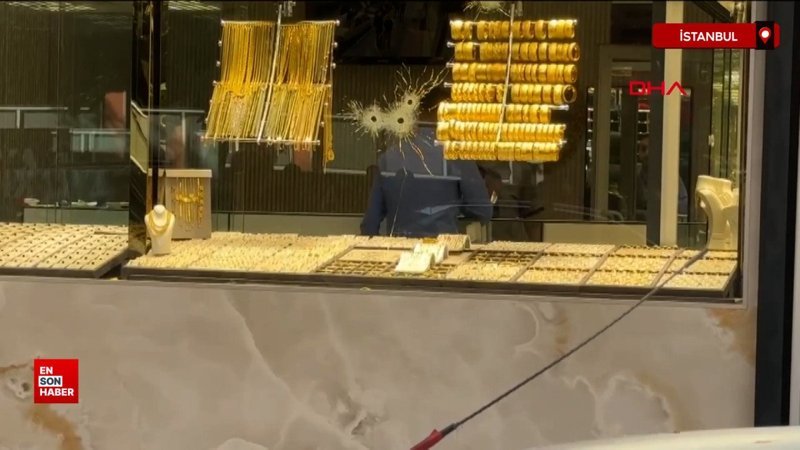 Avcılar'da iş yerine yapılan silahlı saldırıdan son anda kurtuldu