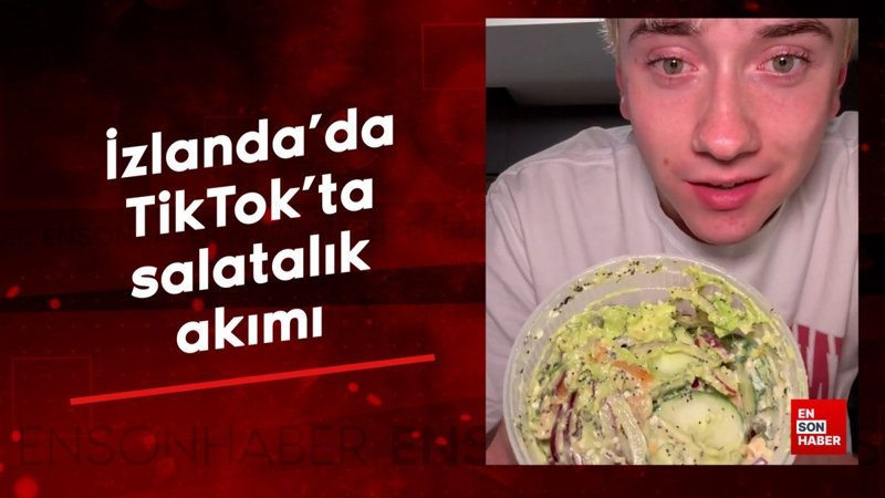 İzlanda'da TikTok'ta salatalık akımı