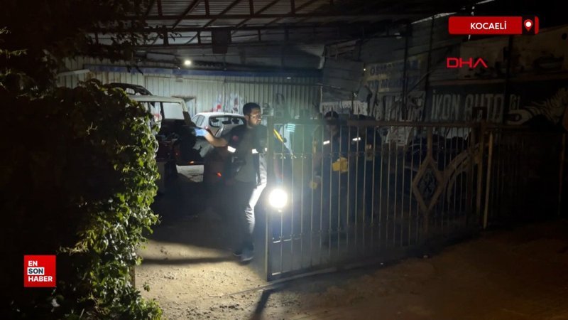 Kocaeli'de arkadaşlarıyla çay içerken vuruldu