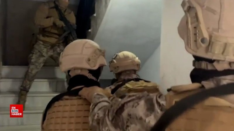 8 ilde KUYU operasyonu: Kırmızı bülten ile aranan 25 şüpheli yakalandı